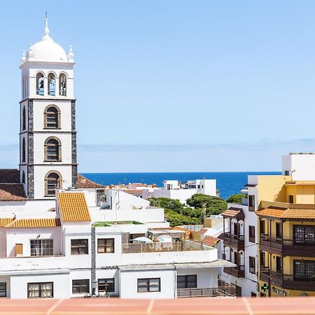 Central Penthouse, Close To The Natural Pools With Big Terrace, Ocean & City View Garachico  Exterior foto