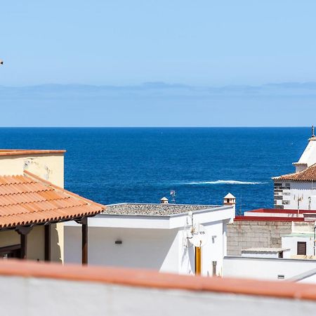 Central Penthouse, Close To The Natural Pools With Big Terrace, Ocean & City View Garachico  Exterior foto